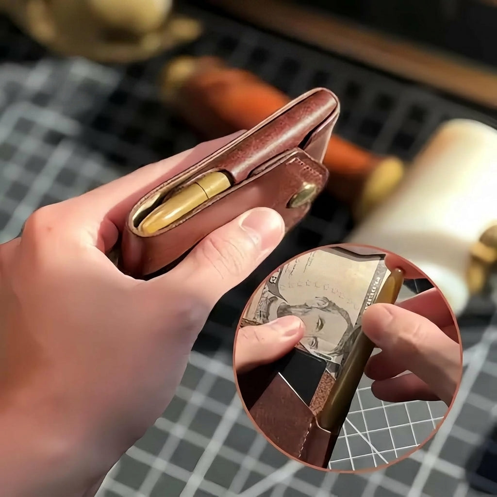Billetera duradera de materiales premium